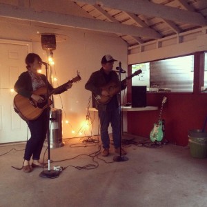 Shelley Short and Darren Hanlon at the Sou'Wester Lodge / Photo: Liz & Sean Tollefson