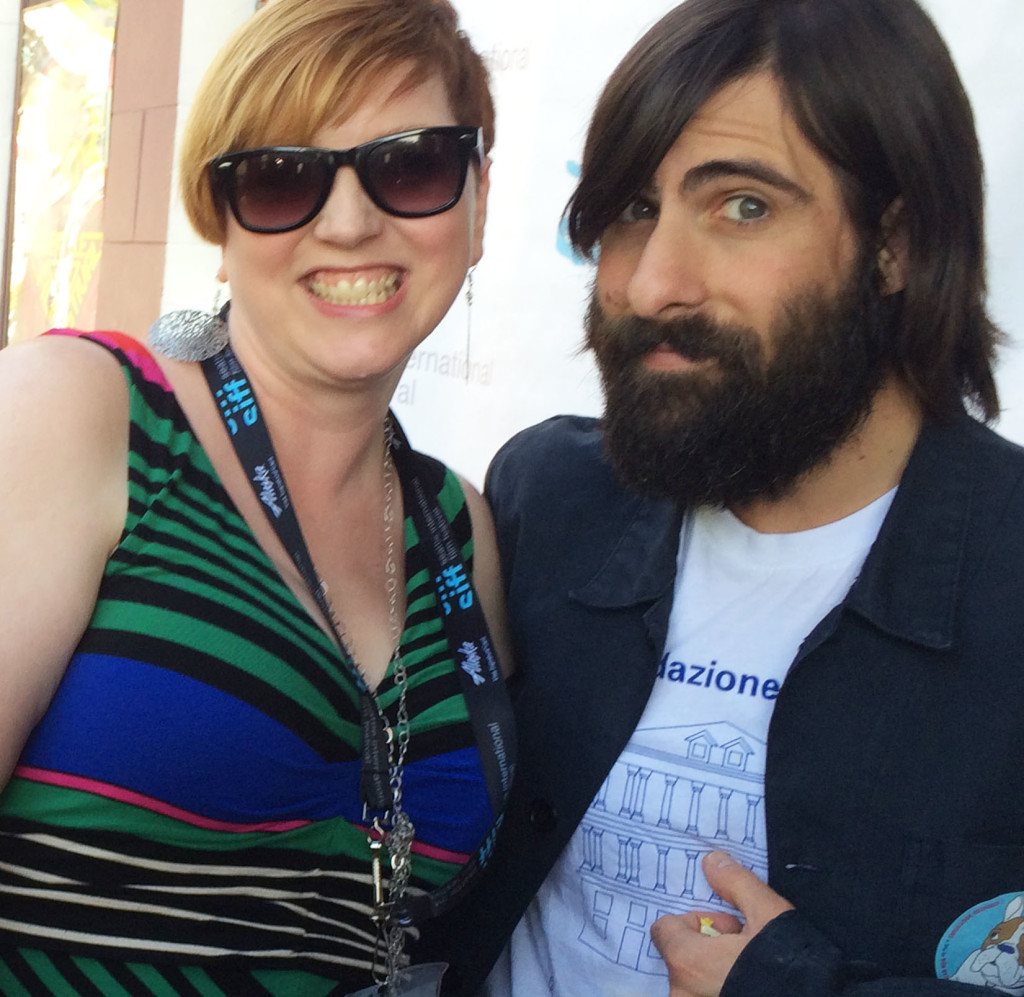 Jason Schwartzman on and imaginary amie the SIFF 2015 red carpet