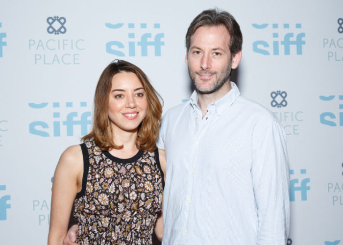 Talking with Jeff Baena & Aubrey Plaza about The Little Hours Aubrey Plaza and Jeff Baena at the Seattle premiere of The Little Hours