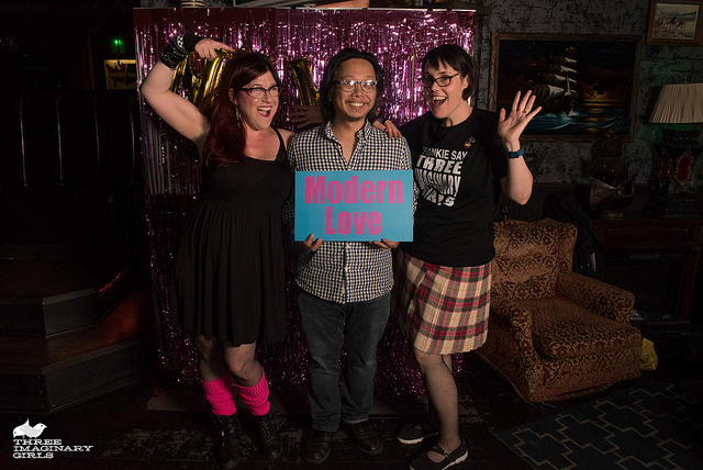 Scenes from the New Wave Night photo booth. Photo: Morgen Schuler