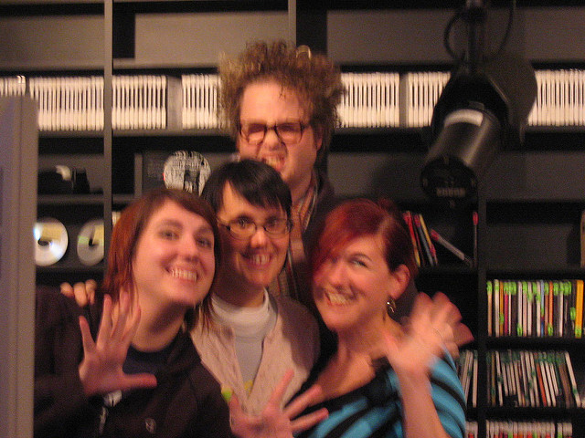 TIG's visit to KEXP in 2006. Sean was kind enough to have us on Audioasis.