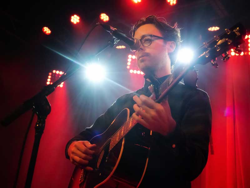 Jeremy Messersmith at Neumos • Photo by: Imaginary David