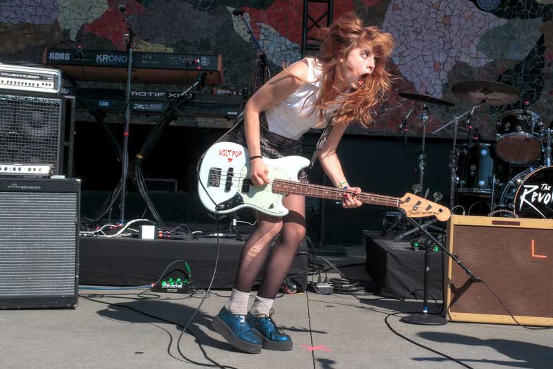 Skating Polly at Bumbershoot • Photo by: Imaginary David