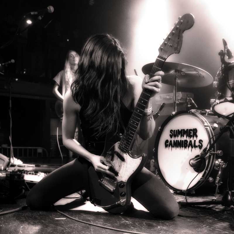 Summer Cannibals at Neumos • Photo by: Imaginary David 