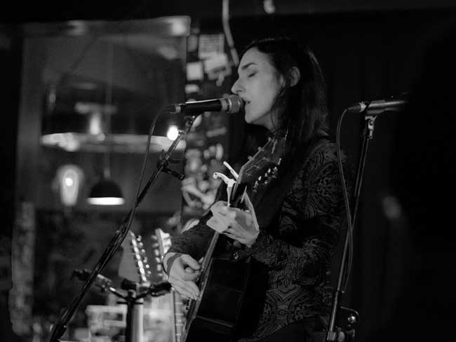 Marissa Nadler at the Sunset Tavern (March 5, 2019). Photo credit: Kina Ackerman / STG Presents