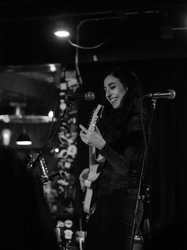 Marissa Nadler at the Sunset Tavern (March 5, 2019). Photo credit: Kina Ackerman / STG Presents