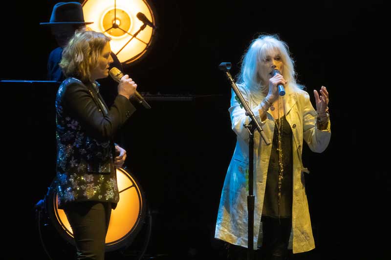 Brandi Carlile and Emmylou Harris at the Gorge (June 1, 2019). Photo: Pete Hilgendorf