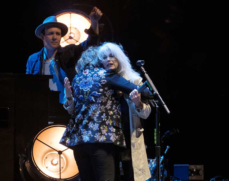 Brandi Carlile and Emmylou Harris at the Gorge (June 1, 2019). Photo: Pete Hilgendorf