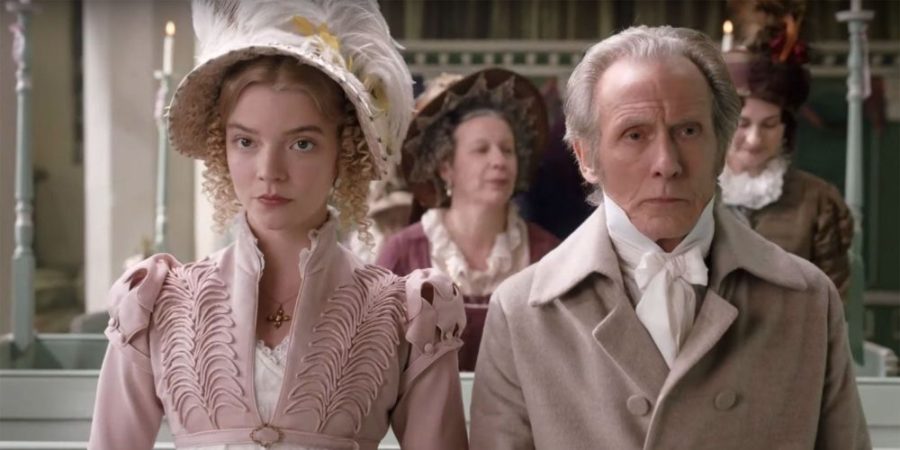 Emma 2020 Anya Taylor-Joy and Bill Nighy