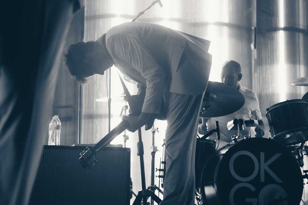 OkGo at the Neptune Theater in Seattle. Photo: Jamaal Petersen {JKP.Fotos on IG}