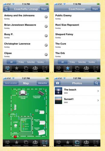 Coachella iPhone App