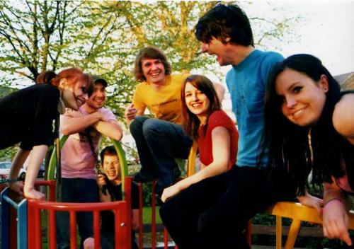 Los Campesinos. Photo from MySpace and by Grace deVille.