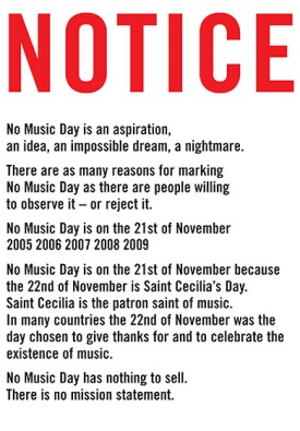 No Music Day 2007
