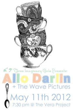 Allo Darlin on 5/11 at the Vera - Happy 10th Anniversary TIG!