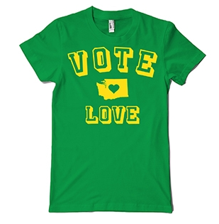 Vote LOVE / Jeff Kleinsmith