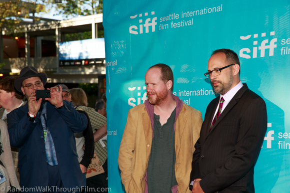 Joss Whedon and Carl Spence (with Clinton McClung playing Papparazzi)