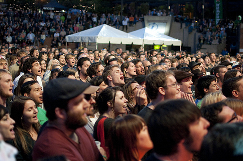 {Decemberists fans at MFNW 2010 / by Victoria VanBruinisse}