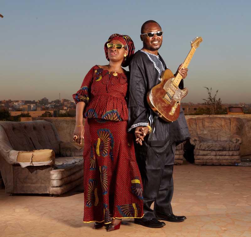 Amadou & Mariam. Photo credit: Andy Hall