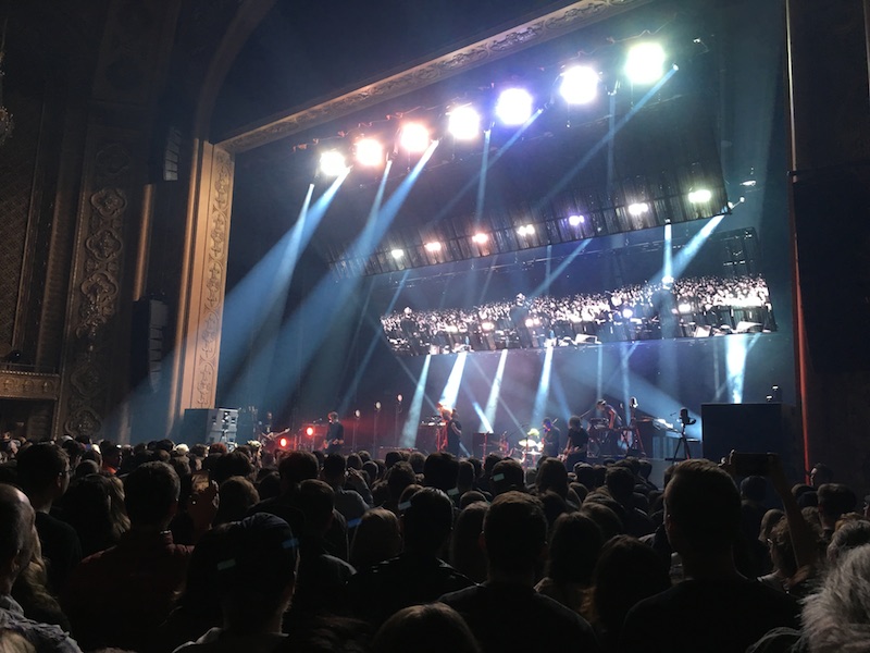 The National at the Paramount Theatre in Seattle on November 29, 2017