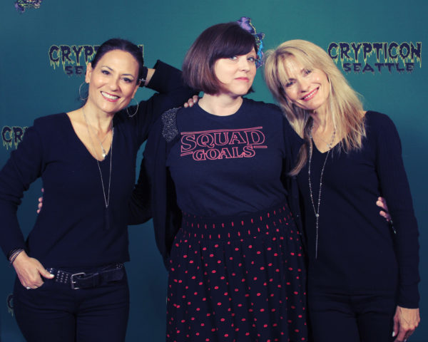 Suzanne Snyder and Judie Aronson from Weird Science at Crypticon Seattle