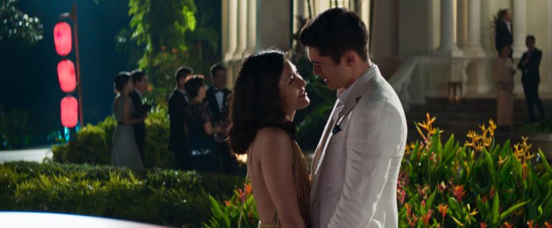 CRAZY RICH ASIANS Copyright: © 2018 WARNER BROS. ENTERTAINMENT INC. AND KIMMEL DISTRIBUTION, LLC Photo Credit: Sanja Bucko Caption: (L-R) CONSTANCE WU as Rachel and HENRY GOLDING as Nick in Warner Bros. Pictures' and SK Global Entertainment's and Starlight Culture's contemporary romantic comedy "CRAZY RICH ASIANS," a Warner Bros. Pictures release.