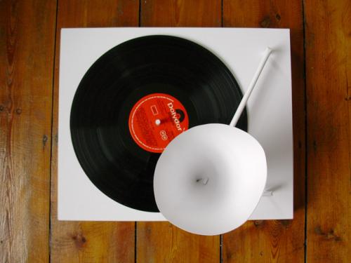 Paper Record Player