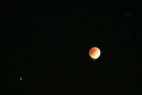 Lunar Eclipse. Photo by Ethan Crockett