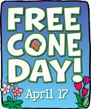 FREE CONE DAY!