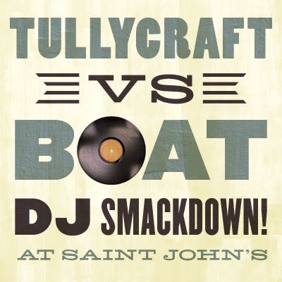 Tullycraft vs Boat DJ night!