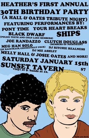 Hall & Oates covers and Heather Hydra turns 30