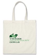 Three Imaginary Girls Canvas Bag